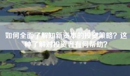 如何全面了解知新资本的投资策略？这种了解对投资者有何帮助？